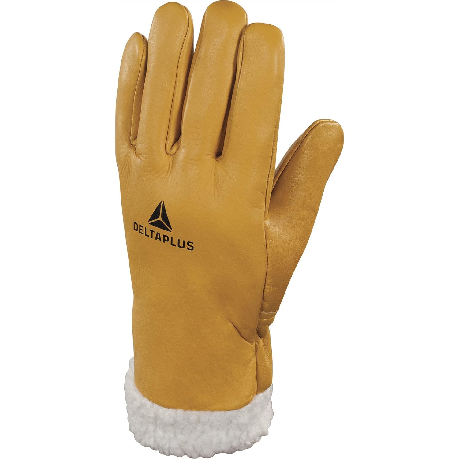 Venitex Womens Womens Delta Plus Fbf15 Fur Lined Leather Winter Ski Gloves Yellow Size 10