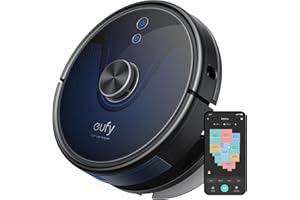 eufy RoboVac L35 Hybrid Robot Vacuum and Mop with 3,200Pa Ultra Strong Suction, iPath Laser Navigation, Multi Floor Mapping, Controllable Water Tank,Advanced App Control