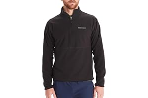 Marmot Men's Rocklin 1/2 Zip Jacket - Classic, Warm, Lightweight 100-Weight Fleece Layer