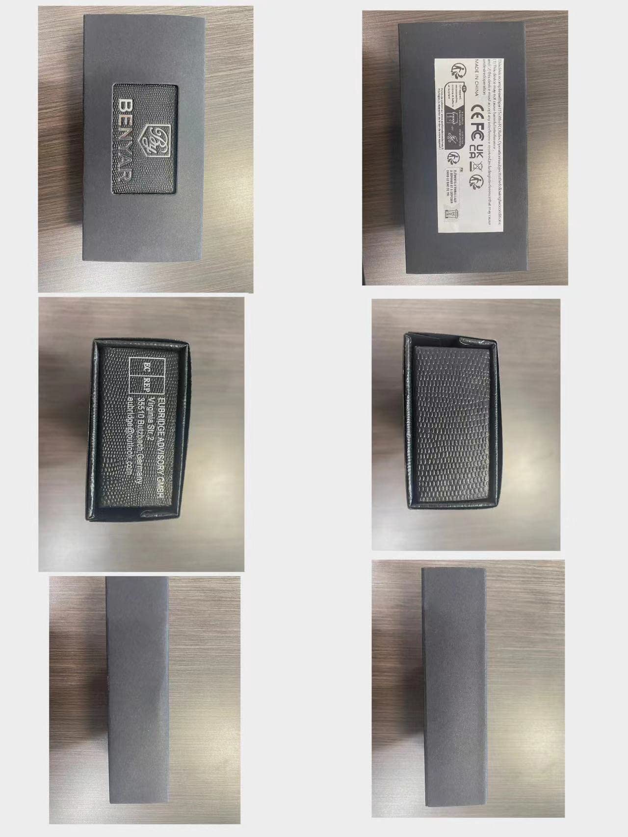 BENYAR AKNIGHT Herrenuhr Braun Leder Strap Chronograph Quarz Uhr Männer Datum Kalender Wasserdicht Armbanduhr Herren Sport mit Leder Armband Elegantes Geschenk