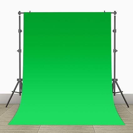 Happyjoy 5x10ft16x32m Photography Backdrop Background Screen Photo Studio Nonwoven Green