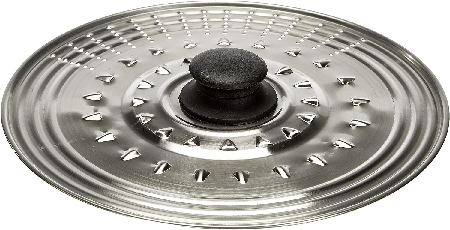 IBILI Prisma - Tapa multiuso, inox, 22–24–26 cm, Plateado