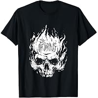 Deftones Static Skull 2X Black T shirt Summer Harajuku Fashion Printed T-Shirt O