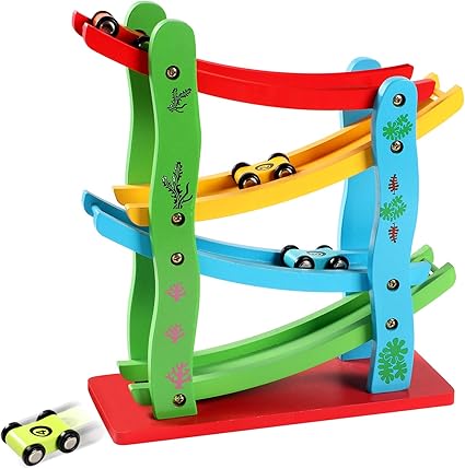 ramp racer wooden toy
