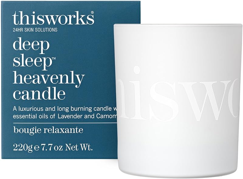 This Works Deep Sleep Heavenly Candle 220 g Lavender Camomile Vetivert 40h