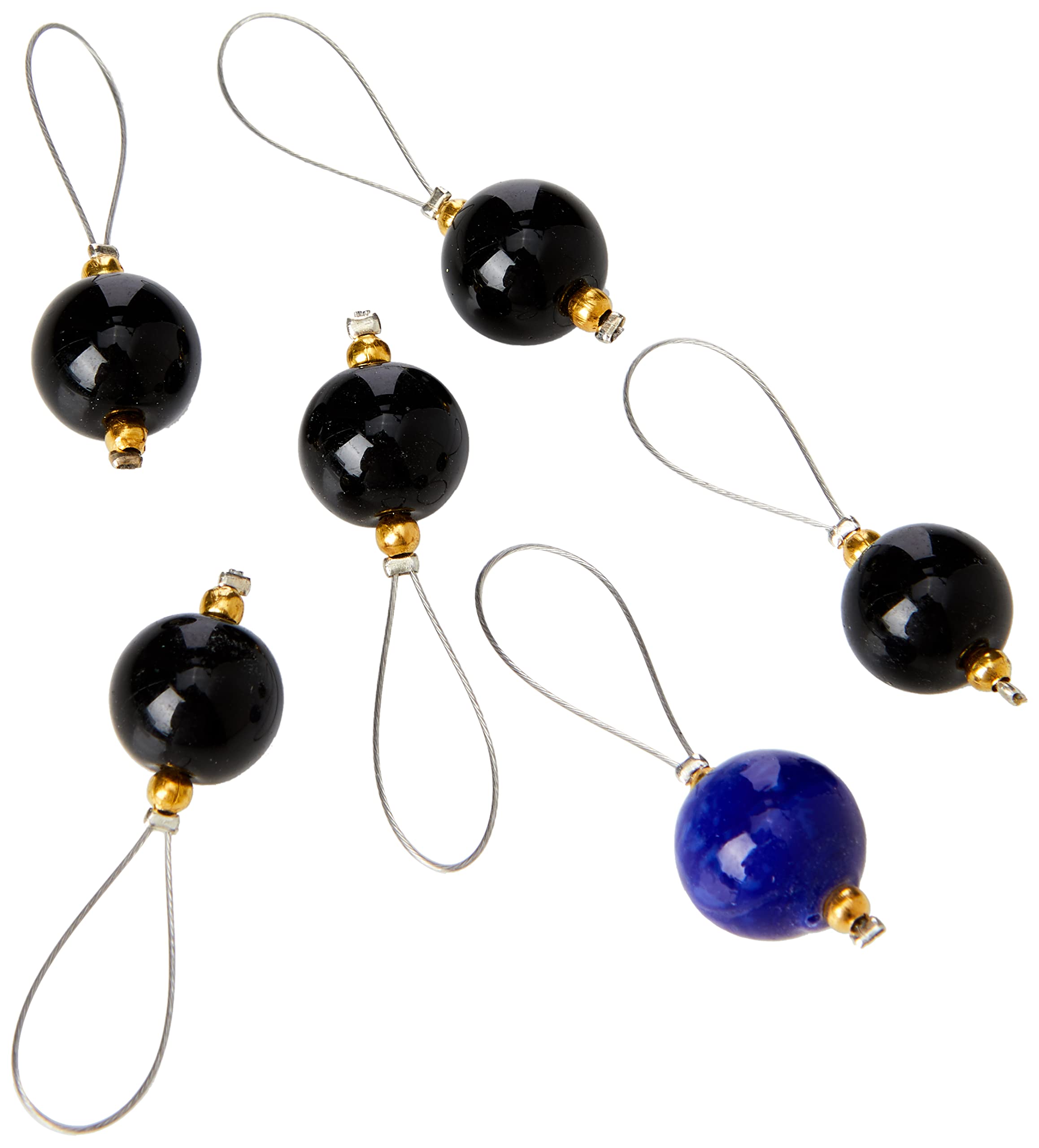 KnitPro KP10932 Zooni: Bead Stitch Markers: Midnight Beauty — image 1