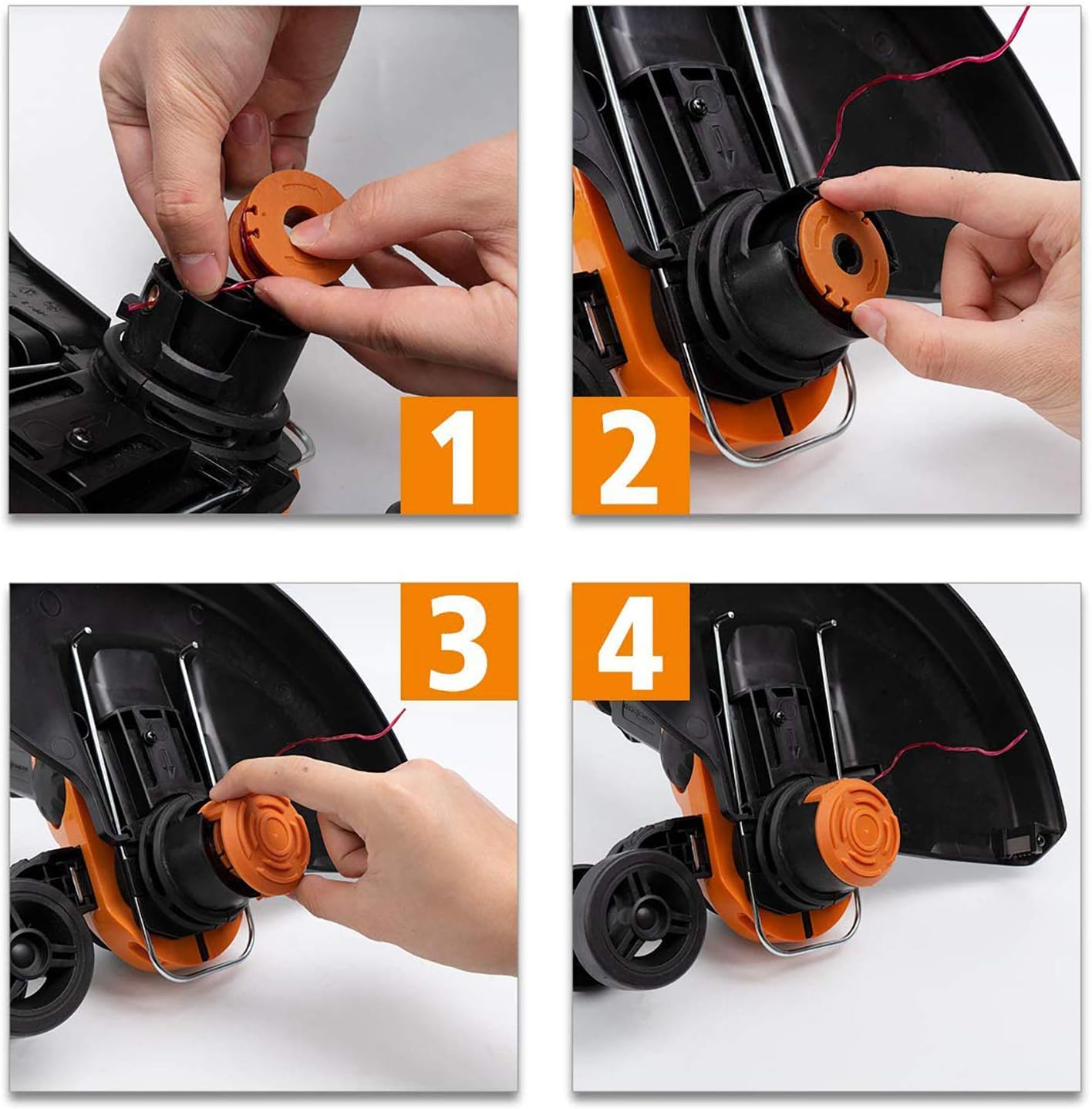 worx weed eater replacement cap