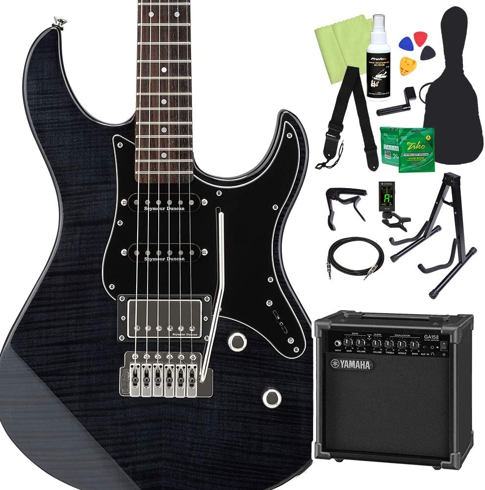 YAMAHA PACIFICA612VIIFM 付属品、説明書あり YAMAHA PACIFICA612VIIFM IDB エレキギター 初心者14点セット