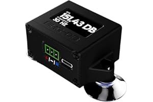 Basshead Garage 9-18v Bass Decibel/SPL Meter with 1.3" OLED Display