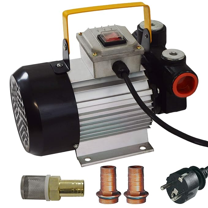 Dieselpumpe Heizölpumpe Ölpumpe Selbstansaugend Dieselpumpe Standart-4 230V Pumpe Leistungsstarker Motor Elektro Fass-Pumpe n