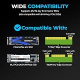 SABRENT M.2 NVMe to PCIe x16 Adapter with Aluminum Heatsink EC-TFPE view 4