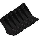 CaiDieNu No Show Toe Socks Women, Low Cut Five Fingers Cotton Running Athletic Invisible Boat Socks, 3/6 Pairs