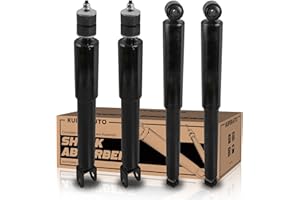 KUIPERAUTO Front and Rear Complete Shock Absorbers Struts Assembly Set 344381 344384 37178 Compatible for 2002-2006 Chevy Tahoe Avalanche Suburban/GMC Yukon Yukon XL Shocks strut Replacement 4PCS