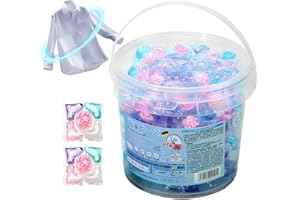 70 Tablets Laundry Detergent Pods With Scented Beads And Fabric Softener, Liquid Washing Pods For Stain Remover, Deep Cleanin