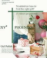 Phoenixy Gel Nail Polish 21 Colors Set with Base Top Matte 8ml view 6