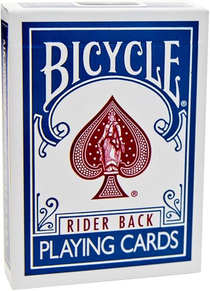 Amazon Com Theory11 Bicycle Titanium Playing Cards Steel Blue Crimson Red 3 5 X 2 5 Inch Sports Outdoors