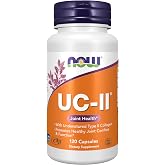 NOW Supplements, UC-II Type II Collagen, Undenatured Type II, 120 Veg Caps