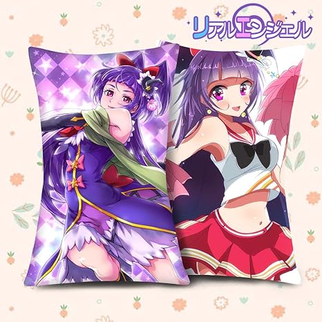 Amazon リアルエンジェル 抱き枕 プリキュア 十六夜リコ 両面印刷 アニメ 枕カバー 2wayトリコット カスタム可能 40cm X 60cm アニメ 萌えグッズ 通販