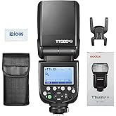 Godox TT685II-N I-TTL Flash Speedlite for Nikon, 2.4G Wireless 1/8000S HSS GN60 Compatible with Nikon Cameras D5600 Z6II Z7 I