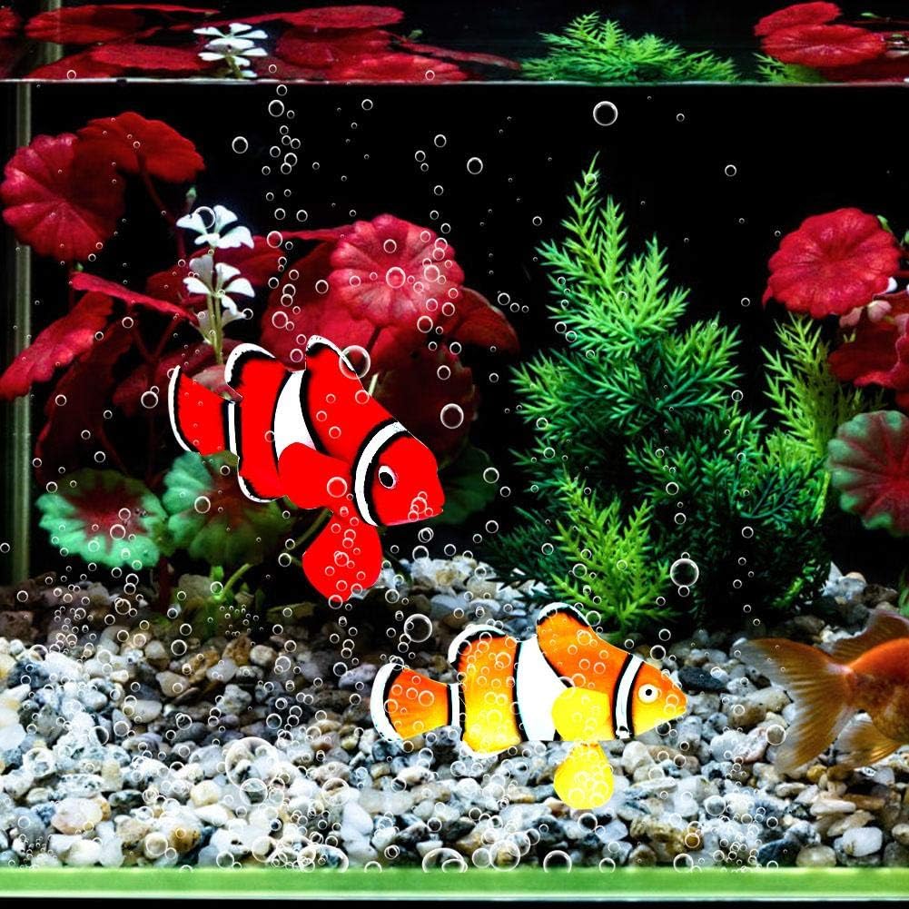 Pssopp 4pcs Lifelike Luminous Moving Artificial Clownfish for Aquarium - Image 4