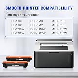 Q-image TN1050 Black Toner Cartridge 2 Pack for Brother HL DCP MFC printers view 2