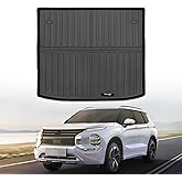 Custom for 2022-2026 Mitsubishi Outlander 5 Seater Cargo Mats Trunk Liner All Weather TPE Protection Mat Accessories (Not for PHEV or Sport)