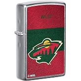 Zippo 2021 NHL Minnesota Wild Street Chrome Pocket Lighter