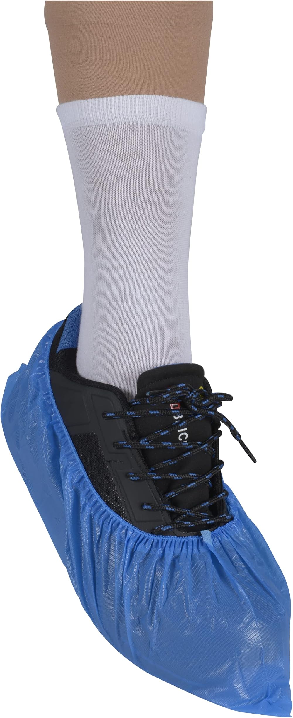 ABENA Shoe Covers 100Pcs 50 Pairs Extra Large 41x15cm Blue