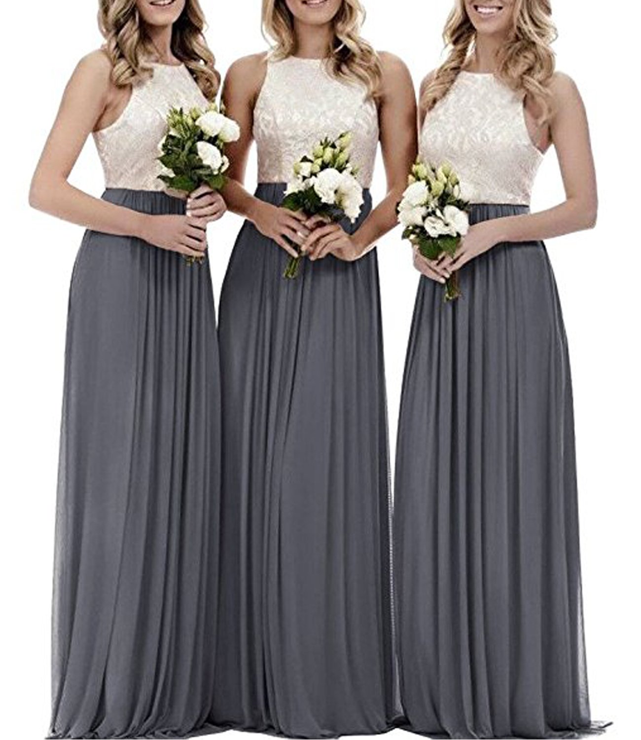 Alanre-Womens-Chiffon-Wedding-Party-Dress-Halter-Lace-Bridesmaid-Dress-Long-Gray-6