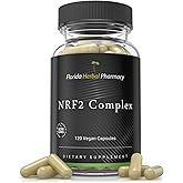 Florida Herbal Pharmacy, NRF2 Complex 500 mg Supplement Capsules (120 Capsules)