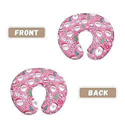TSVAGA Santa Nursing Pillow Cover for Baby