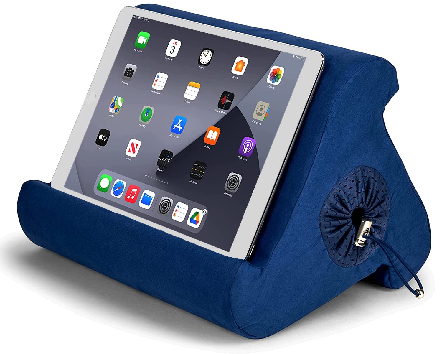 Flippy Tablet Pillow Stand and iPad Holder for Lap, Desk and Bed, Multi