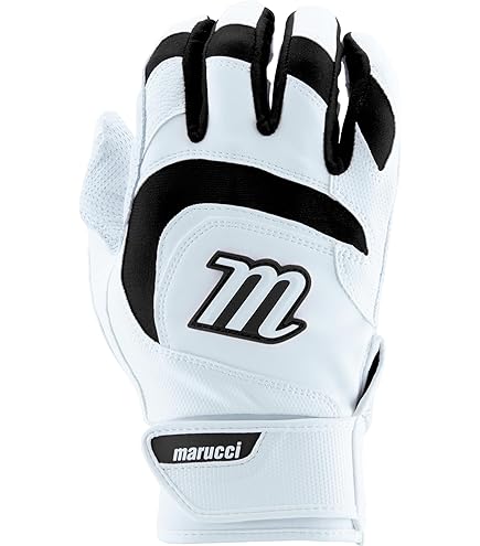 マルッチ メンズ バッティンググローブ Marucci Adult Luxe Batting Gloves - White/White Amazon.com : MARUCCI Luxe PRO Adult Batting Gloves, White, AS