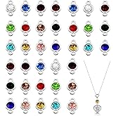 NIIIYTYB 36 Pcs Permanent Jewelry Kit Double Loop Connectors and Charms for Jewelry Making Supplies for Bracelets Necklaces Earrings Keychains and DIY Jewelry Crafts with Small Links