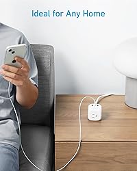 Anker 20W USB C Power Strip, 321 Power Strip with 3