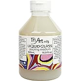 Tri-Art 20736 Liquid Glass Pouring Medium 500ml