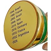 Acvansm 10.5 Inch Tall World Cup Trophy Replica Football Award Champion Soccer Trophy Ideas for Soccer Fans