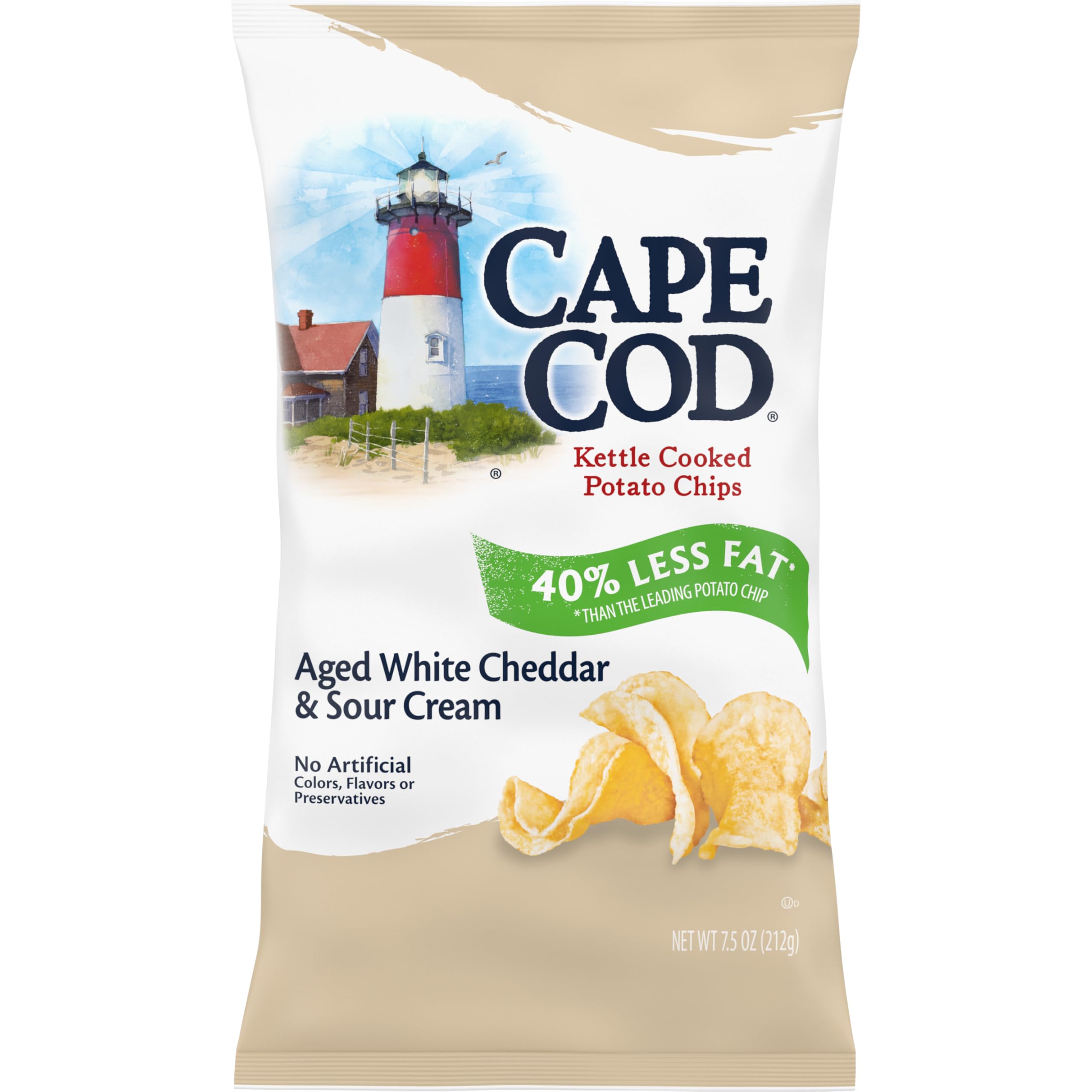 Cape Cod Less Fat White Cheddar & Sour Cream