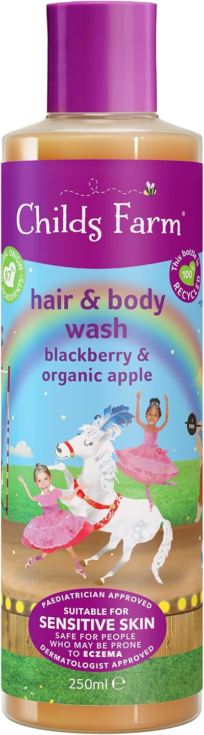 Childs Farm Kids Hair & Body Wash Blackberry & Organic Apple 250ml