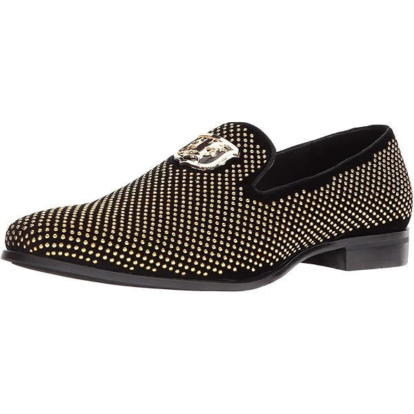 Stacy Adams Stellar Slip On Multi-Colored Black Loafer Men\'s 15 EU 48 NEW in Box 25698-009.jpg main image 3