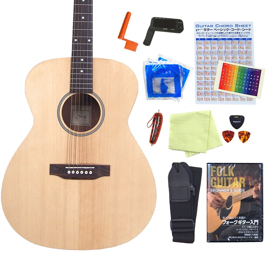 アコースティックギター B014j4wy60 S Yairi 初心者 13点セット Yf 04 アコギ Ntl 入門 ミディアムスケール Ntl ナチュラル 検品後発送で安心 アコースティックギターセット タイムセール