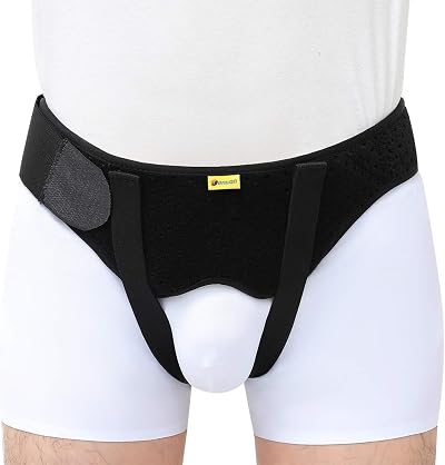 Tenbon Hernia Belt Men Women Adjustable Groin Support Truss M