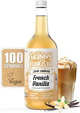 The Skinny Food Co French Vanilla Syrup Sugar Free 1L - Zero Calorie