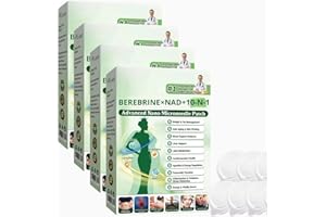 Moringa patchs,𝐌𝐨𝐫𝐢𝐧𝐠𝐚 patches & 𝐁𝐞𝐫𝐛𝐞𝐫𝐢𝐧𝐞 Patches 4Box 28pcs, Moringa 10-In-1 Nano Microdarts Patch 2026 New