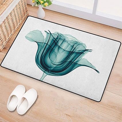 Amazon Com Flower Bath Mats For Floors X Ray Image Of A