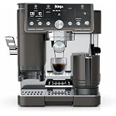 Ninja Luxe Café Pro Series, café expreso, cerveza fría, agua caliente | Café por goteo, manipulador integrado, molinillo inte