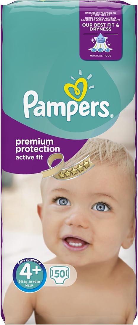 amazon pampers premium protection 4