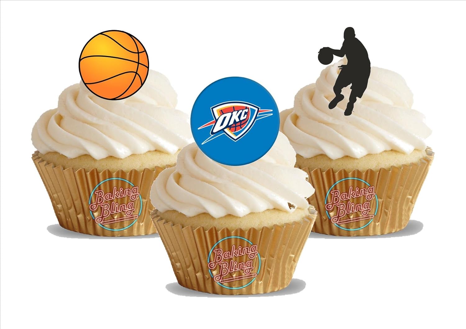 Amazon Com 12 X Basketball Oklahoma City Thunder Mix Fun