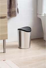 TATAY 6L Bathroom Bin Swing Lid Compact Modern Design 19x19x28 cm view 7