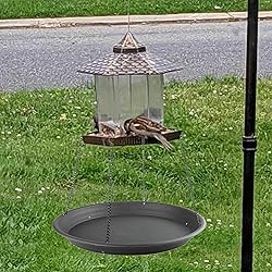 Bird Seed Catcher Tray Platform Feeder Hanging Tray